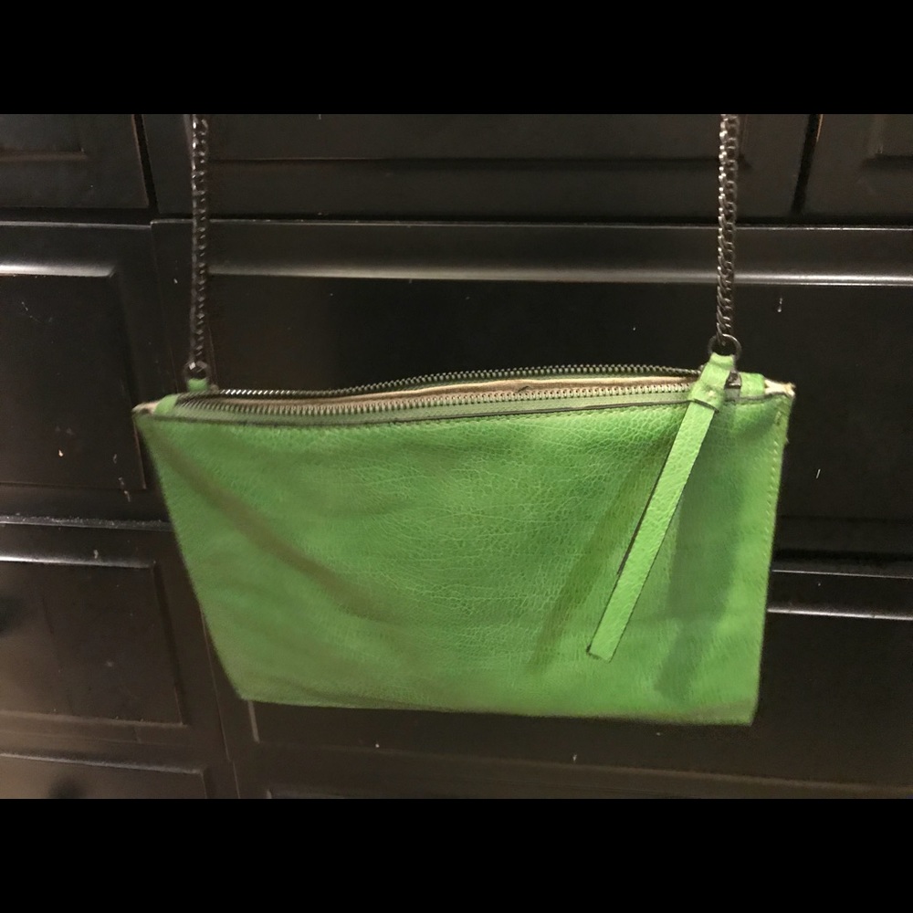 Beautiful apple green purse